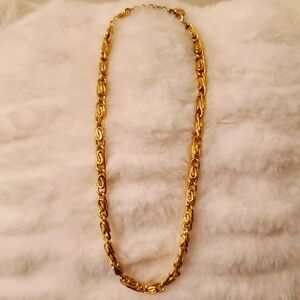 Guess Gold Rope Chain Necklace